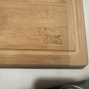 Thyme & Table Bamboo Cutting Board